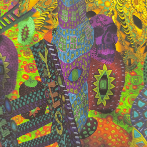 生と死と孤独な民衆 高見沢耳のジクレー版画作品 一点物の版画