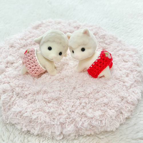 シルバニア ハイハイ赤ちゃん いちごのパンツ シルバニアファミリー 