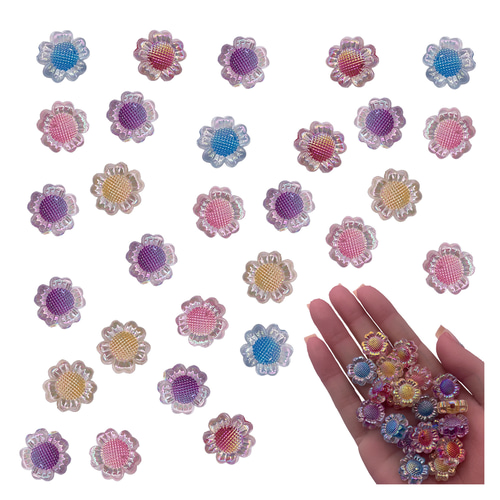 ひまわりのお花畑でかくれんぼ🌻 アクアビーズでひまわりを