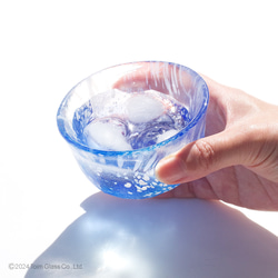 江戸硝子／いろどり／ちょこ／みず／EG033-18 1枚目の画像