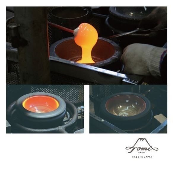 江戸硝子／いろどり／ちょこ／みず／EG033-18 6枚目の画像