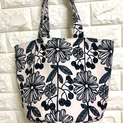 ❤️大人気あんぱん柄ブラウン&ブラッグ色バケツ型トートバッグ