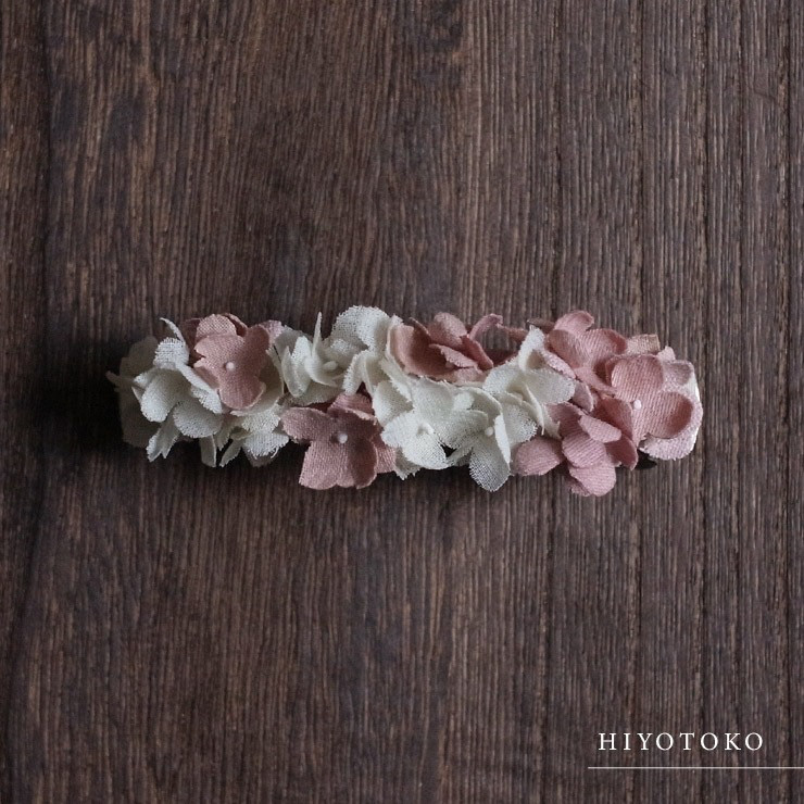 お花バレッタ