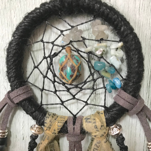 天然石ドリームキャッチャー（受注製作） その他インテリア雑貨 LUNA