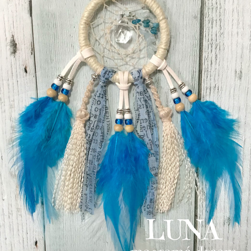 天然石ドリームキャッチャー 天然石ドリームキャッチャー（受注製作） その他インテリア雑貨 LUNA