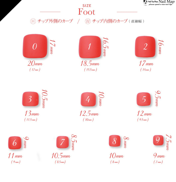 【当SHOPご利用の方限定】サイズ計測用チップ 4枚目の画像