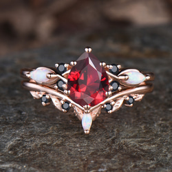 keikosama❣️ルビーブレスレット+ルビーデザインリング keikosama❣️ルビーブレスレット+ルビーデザインリング keikosama様