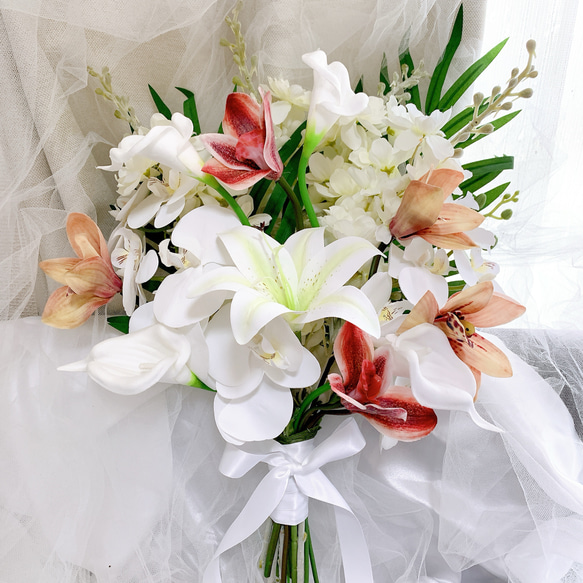 受注製作 ウエディングブーケ 結婚式 前撮り アーティフィシャル