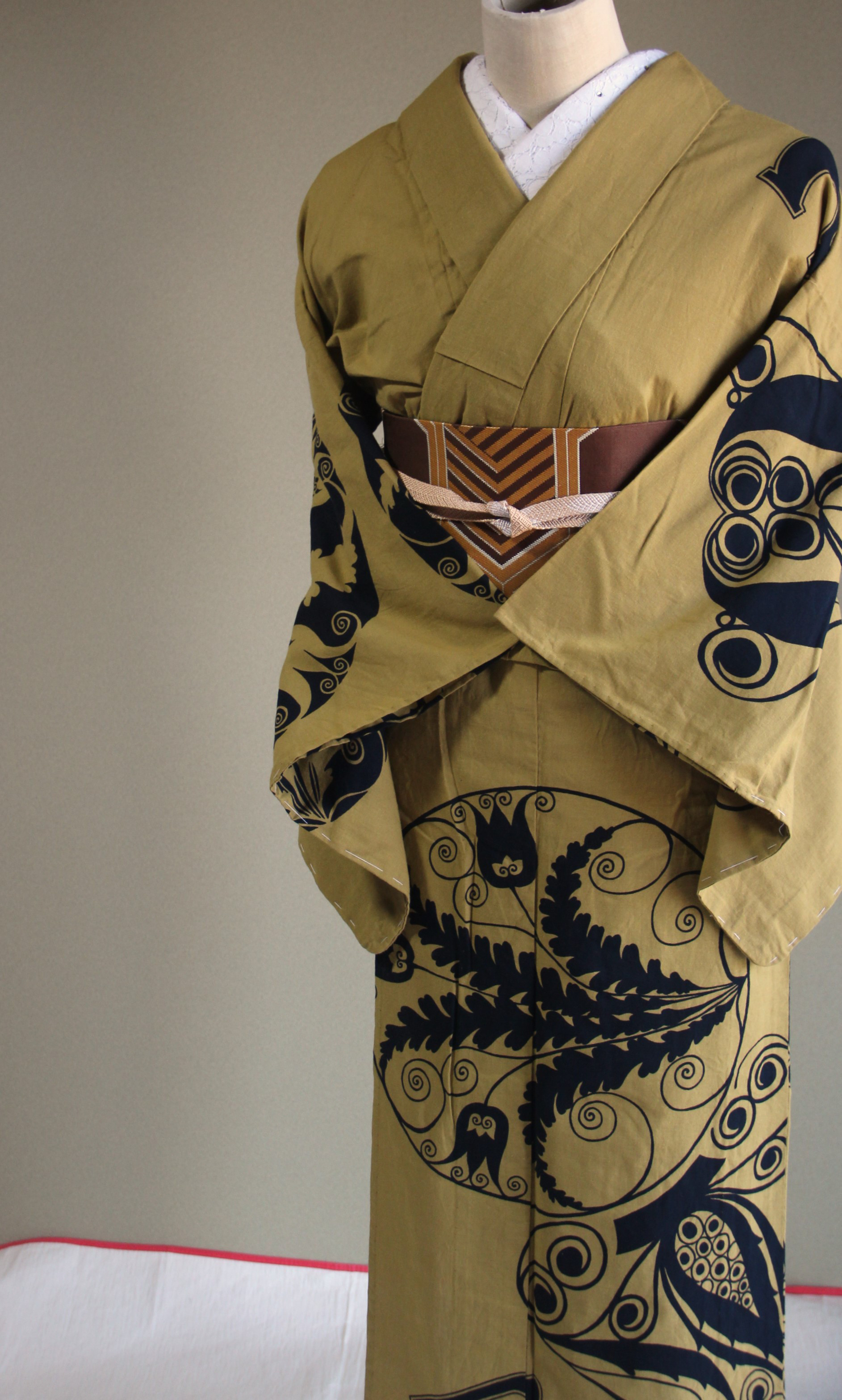 ジュサブロー春日小紋単衣