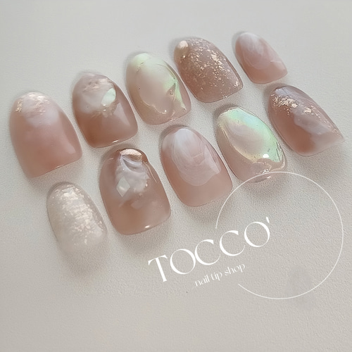 Nuance Nail ネイルチップ（つけ爪） Kaori 通販 17717396｜Creema