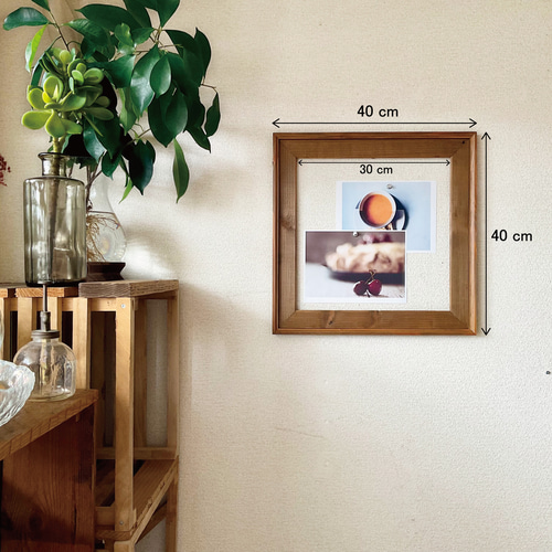 サンプル販売｜ウッドフレーム スクエアL 】パレット材の再利用｜古材