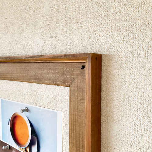 サンプル販売｜ウッドフレーム スクエアL 】パレット材の再利用｜古材