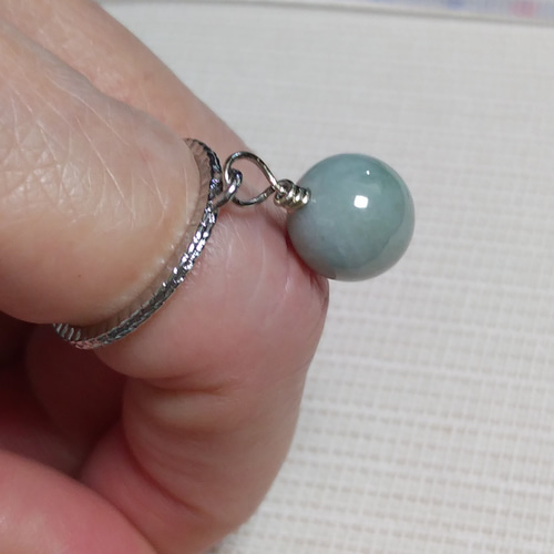 のの様　チャーム　翡翠リング 35722097fb81f3d62209d4fac0f5f0