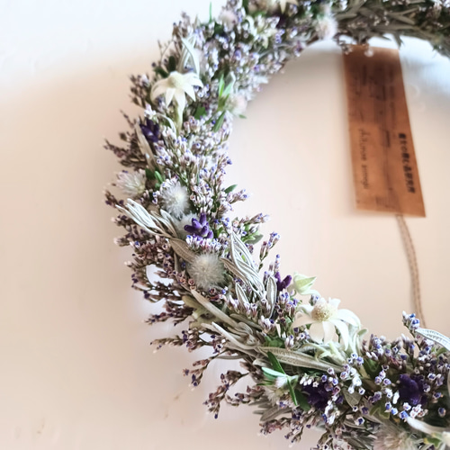 新品 大人気商品  魔女の棲む森 ～champetre shabby～】ドライフラワー リース フラワー・リース