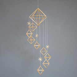 ヒンメリ＊starlight 国産麦わら 北欧 インテリア 雑貨 マカバ スター