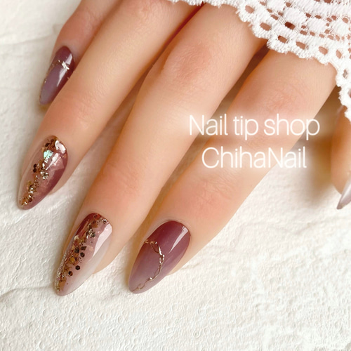 ニュアンスネイル 大人ネイル 夏ネイル 上品ネイル キラキラネイル