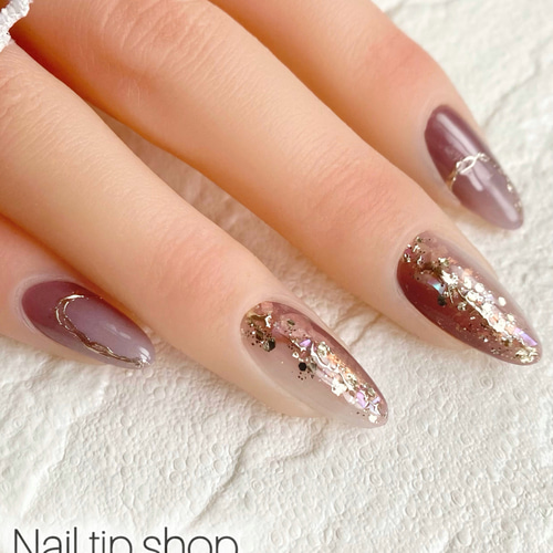 ニュアンスネイル 大人ネイル 夏ネイル 上品ネイル キラキラネイル