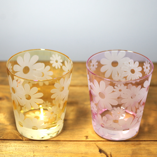 花柄グラス【名入れメッセージ彫刻可】 グラス ガラス工房M 通販