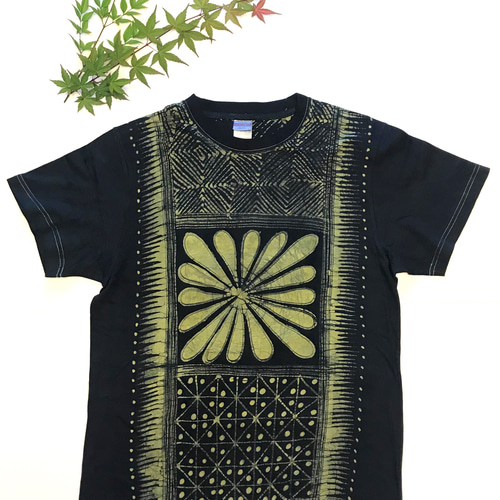 M/アフリカから/ろうけつ染めTシャツ70 Tシャツ イェミィ 通販