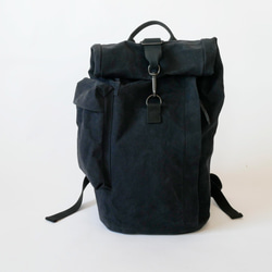 ラスト1 SALEセール 30％OFF】ロールトップのキャンバスバック