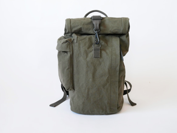 Emmauela ロールトップリュック ロールトップバッグパック （ROLLTOP BACKPACK）