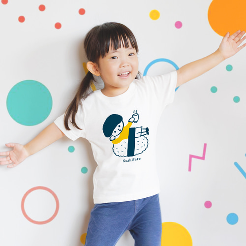 ◉名入れ 300以上の柄からイラストが選べる 名前入り キッズT Tシャツ