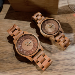 木製 腕時計 ナチュラル おしゃれ レディース 日本製ムーブメン 軽量　新デザイン！ 18枚目の画像