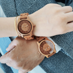 木製 腕時計 ナチュラル おしゃれ レディース 日本製ムーブメン 軽量　新デザイン！ 1枚目の画像