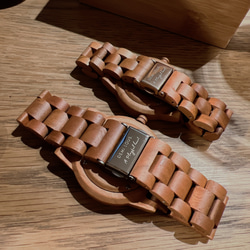 木製 腕時計 ナチュラル おしゃれ レディース 日本製ムーブメン 軽量　新デザイン！ 17枚目の画像