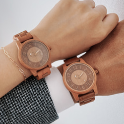 木製 腕時計 ナチュラル おしゃれ レディース 日本製ムーブメン 軽量　新デザイン！ 20枚目の画像