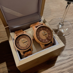 木製 腕時計 ナチュラル おしゃれ レディース 日本製ムーブメン 軽量　新デザイン！ 5枚目の画像