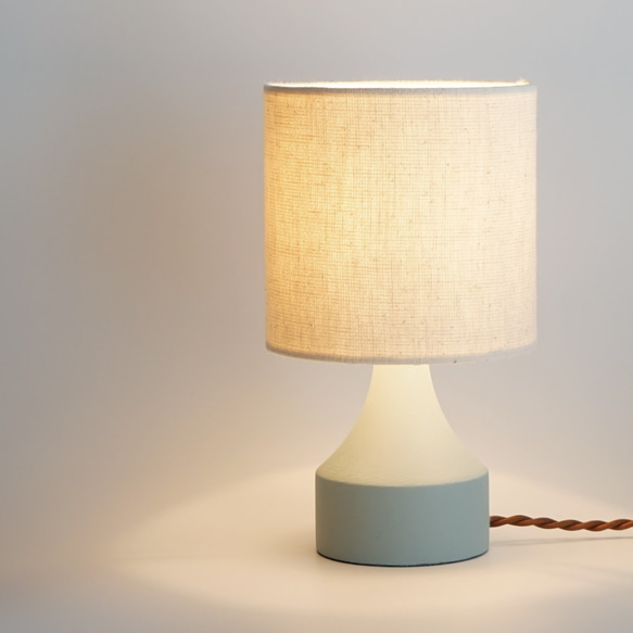 販売終了間近)◇テーブルランプ/爽やか/オフホワイト/ブルー/グレー