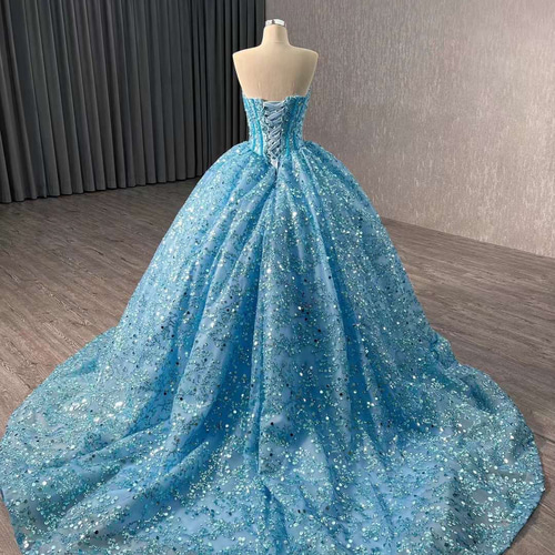 可愛い✨シンデレラ✨素敵なハートカットのお色直しカラードレス  