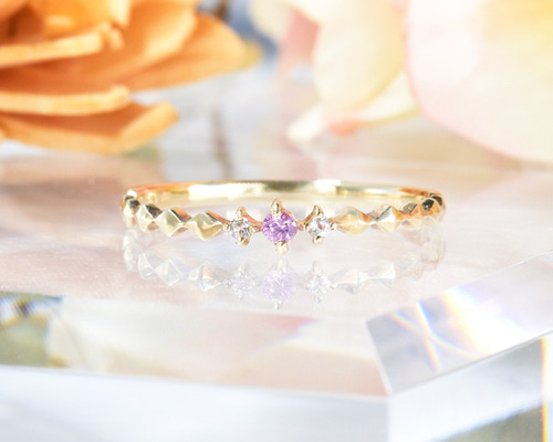 K10 ピンクサファイア リング CD092CIBS 指輪・リング kyfactory 通販