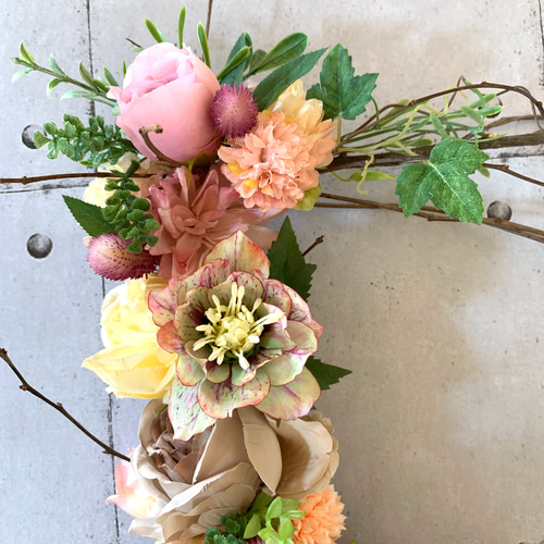 フラワー・リース 1234 number wreath ⚘ flowerwreath ⚘ 数字のリース | rendez-vous