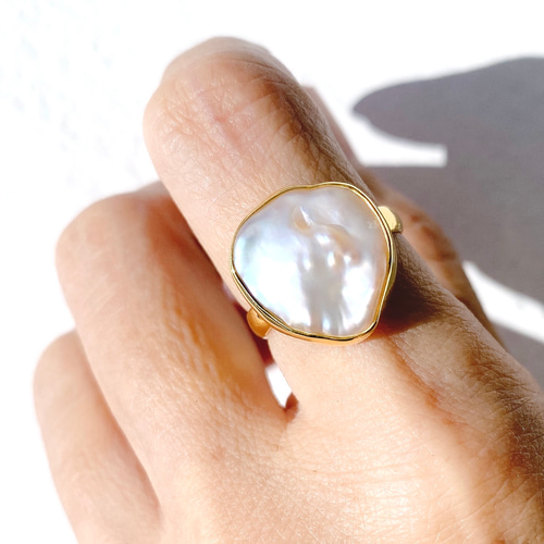 バロックパールリング13号シルバー925