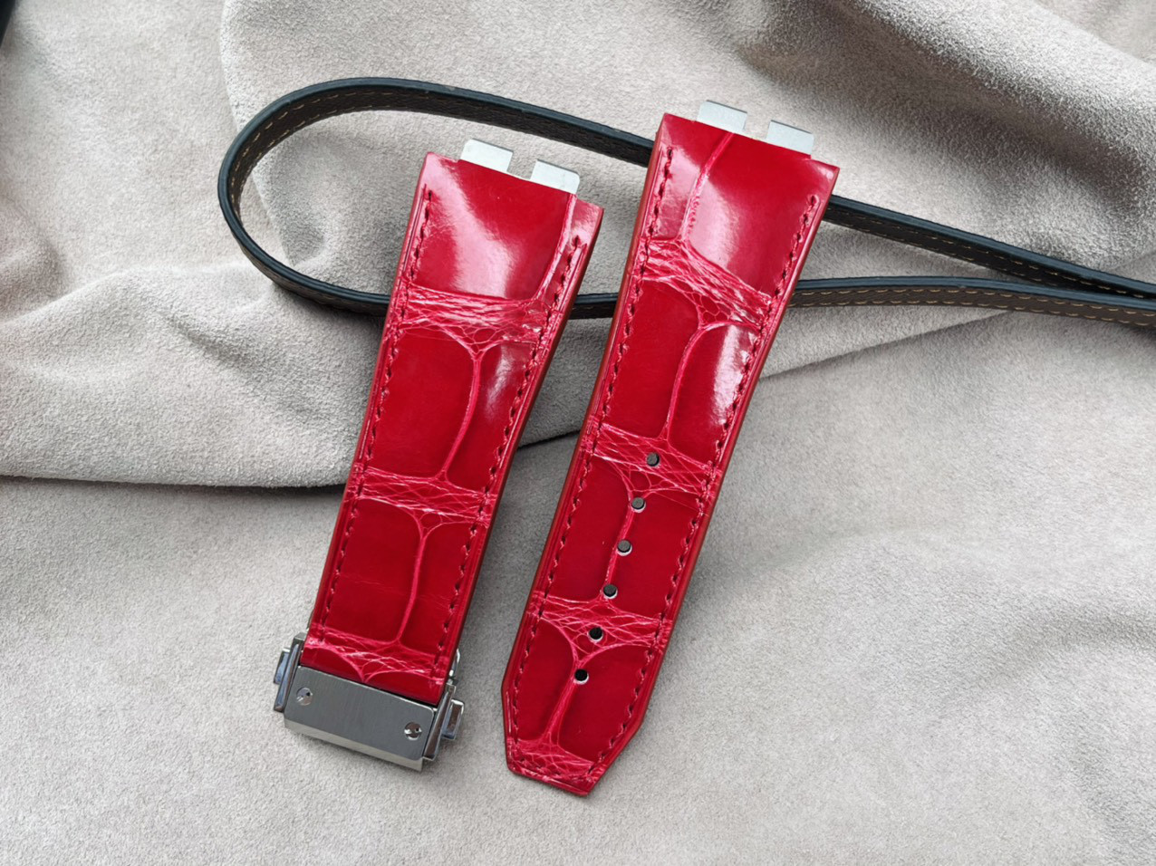 ハンドメイド HUBLOT ビッグバン ウニコ & その他 411 モデル ストラップ クイック リリース 27mm