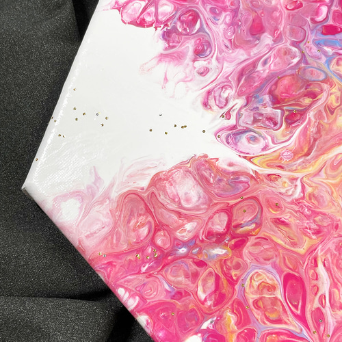 フルイドアート〉 原画 【一点物】 [17x19.5㎝] インテリア