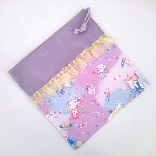 給食セット♡星座ユニコーンの給食袋＆ランチョンマット (40☓60