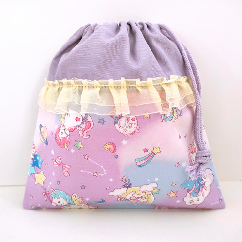 給食セット♡星座ユニコーンの給食袋＆ランチョンマット (40☓60