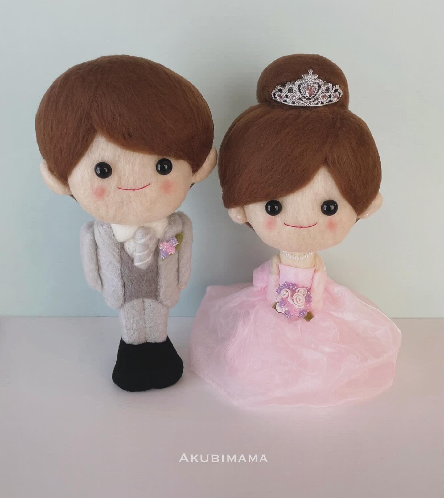 【受注製作】Akubimama洋装ウェディングドール大サイズ