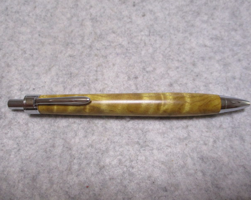 【お盆休みSALE】　工房智　沙沈金絲楠木　縮み杢　ボールペン お盆休みSALE】 工房智 沙沈金絲楠木 縮み杢 ボールペン お盆休みSALE