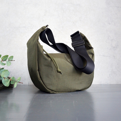 side gather bag／コーデュラカーキ