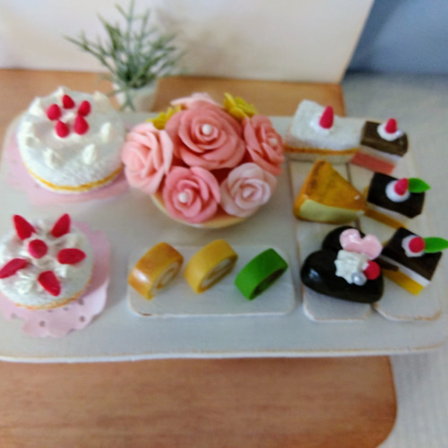 小さな ケーキ屋さん ミニチュア 受注制作 その他雑貨 パンダのtaitai