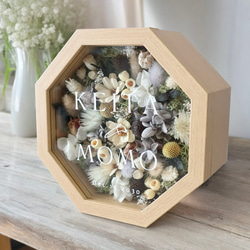 思い出を彩る結婚証明書｜ゲスト参加型フラワーボックス（プリザーブド