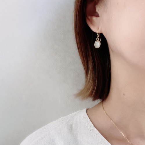 【SALE/新品未使用】MONAKA jewellery ピアス ムーンストーン 6月 Moonstone/Pearl/Alexandrite – MONAKA jewellery