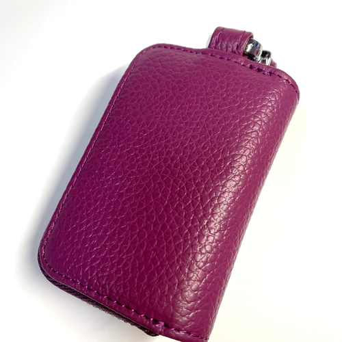 キーケース パープル ギャルデコ 可愛い キーケース 堕天使 通販