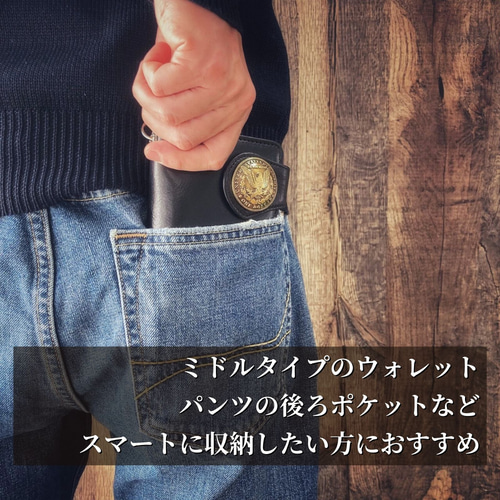 楽天市場】【送料無料】サドルレザー使用！ライダースウォレット