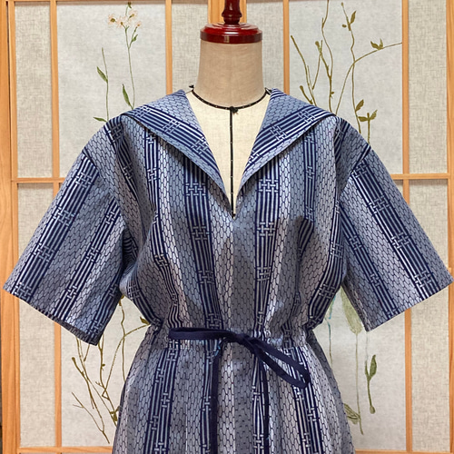 suirenka@様ご予約品 ☆浴衣リメイク☆ セーラーカラーの