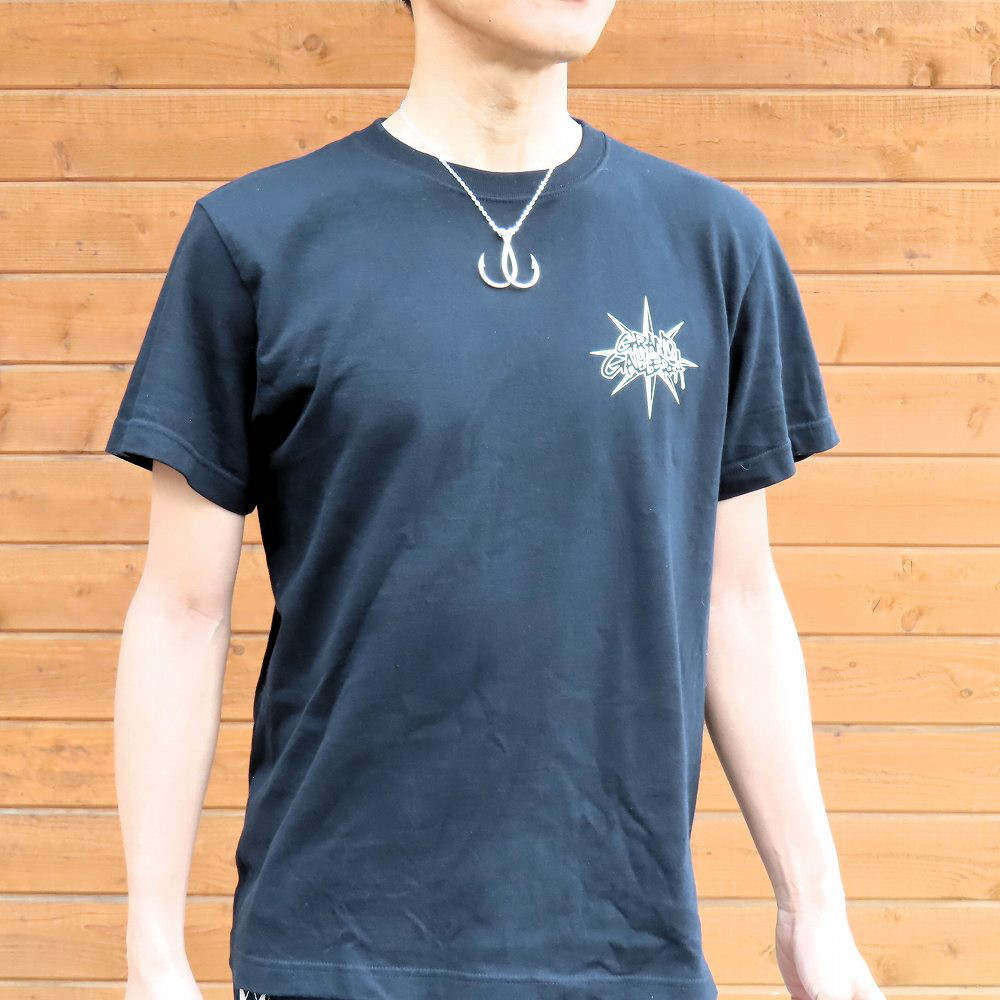 釣り針ネックレス L ダブルフック シルバー925 【刻印無料】 釣り針 フィッシュフック ネックレス ペンダント